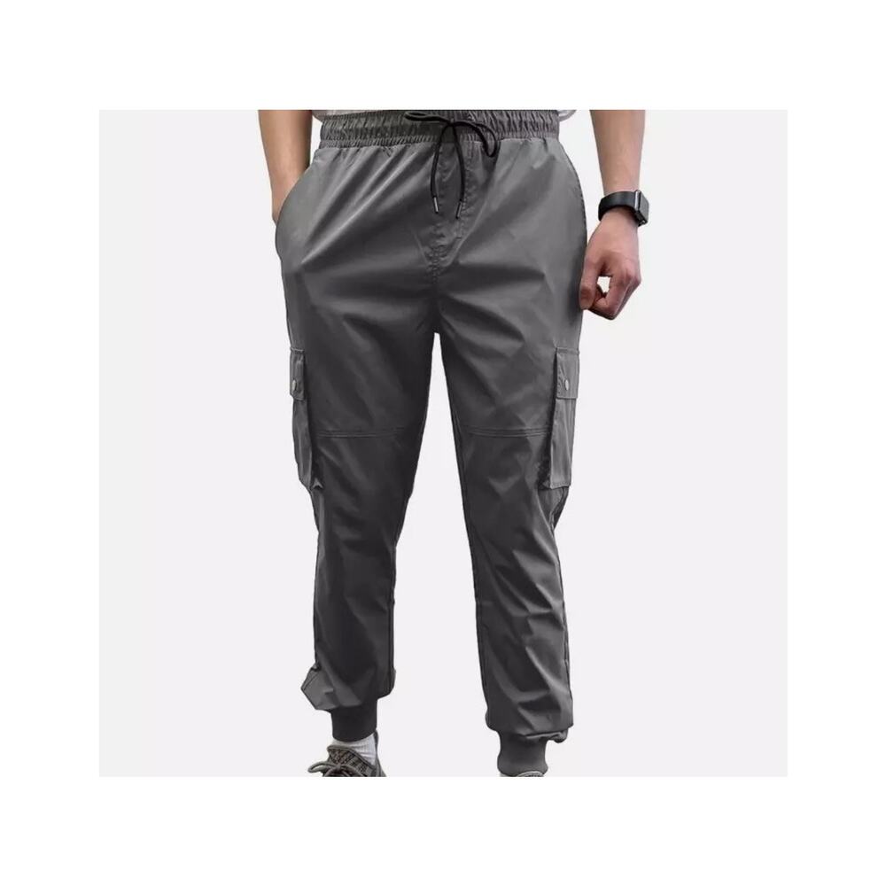 South Pole Mens Standard Issue Jogger Pants Gray Size L Athleisure